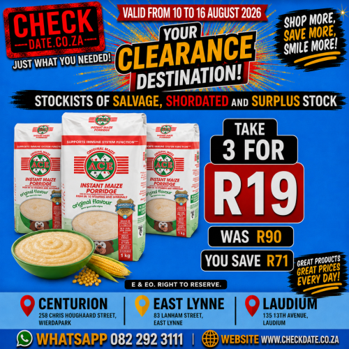 ACE MAIZE PORRIDGE TAKE 3 DEAL - Image 1