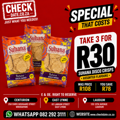 SUHANA PRAVIN DISCO CRISPS 200G