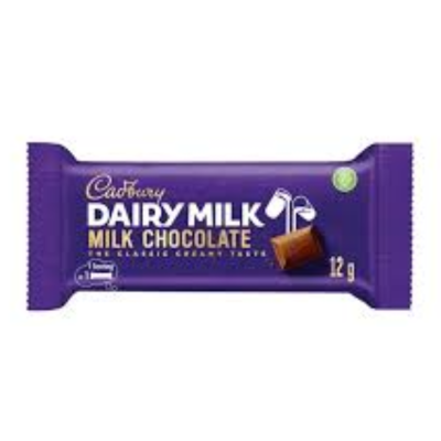 CADBURY DAIRY MILK MILK CHOC 12G