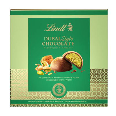 LINDT DUBAI STYLE CCHOCOLATE 90G
