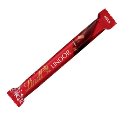 LINDT LINDOR MILK CHOC BAR 38G