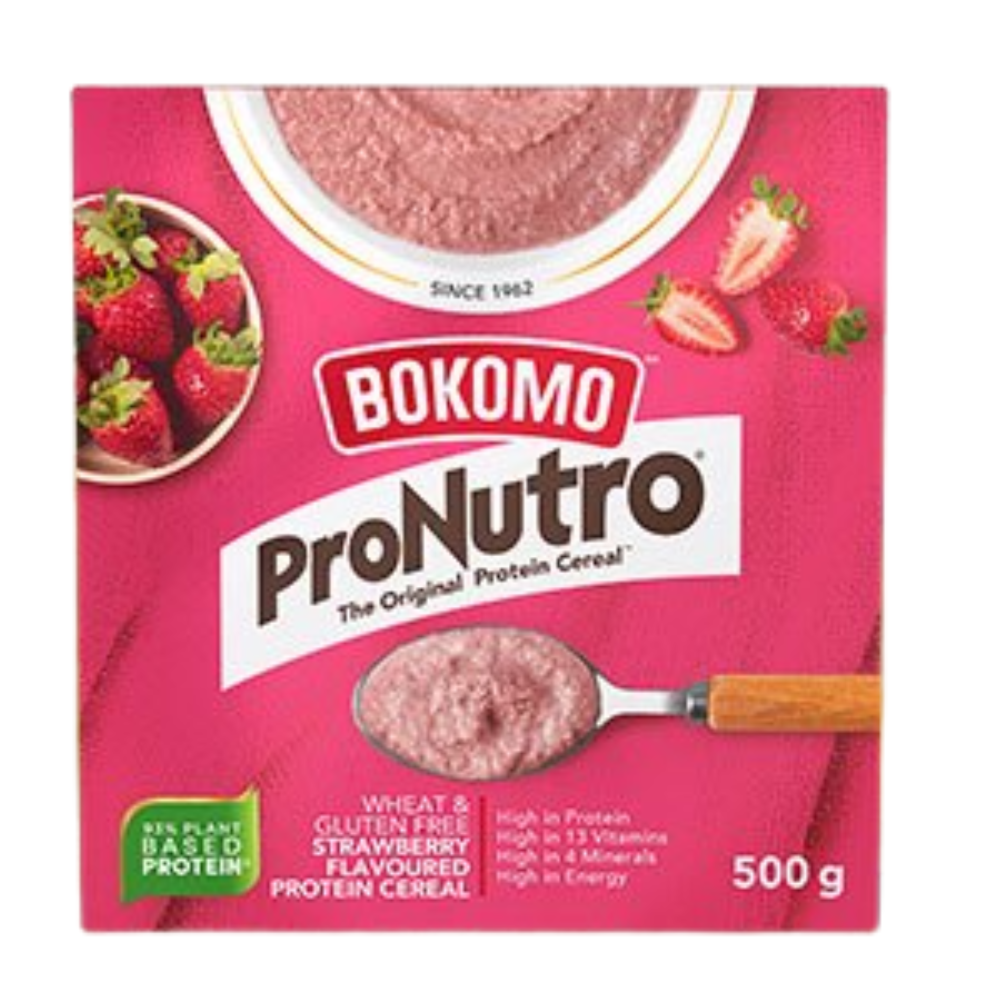 bokomo pro nutro strawberry 500g BOKOMO PRO NUTRO STRAWBERRY 500G - Image 1